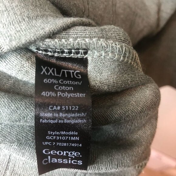 George Green Long Sleeve Shirt Size 2XL - Picture 7 of 9